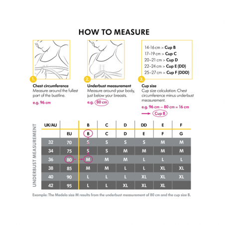 Medela Soutien Keep Cool de Maternidade e Amamentação Respirável M Preto