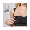 Sujetador de maternidad y lactancia Keep Cool de Medela , transpirable, M, negro
