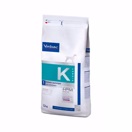 Virbac Veterinary HPM K1 Soporte renal para perros 12 kg