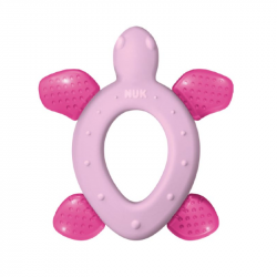 Nuk Pink Turtle Teething Ring 3m+