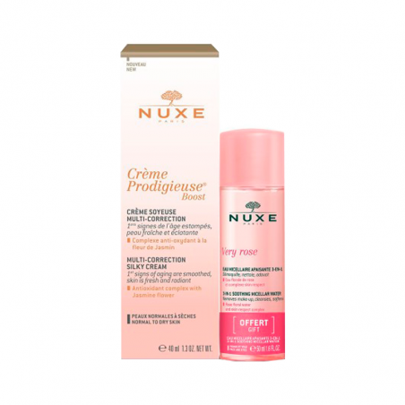Nuxe Crème Prodigieuse Boost Silky Cream 40ml + Micellar Water 40ml