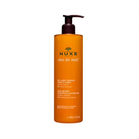 Nuxe Rêve de Miel Cleansing Gel for Face and Body 400ml