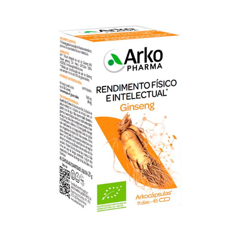 Arkocápsulas Ginseng 45 capsules