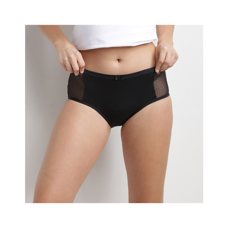 Boxer menstruel à débit moyen DIM L
