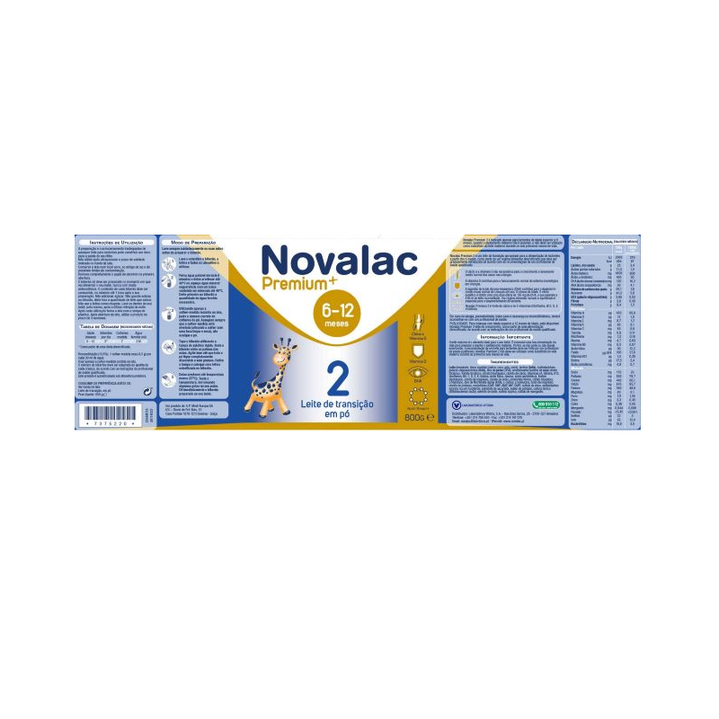 Novalac Premium 2 800 G