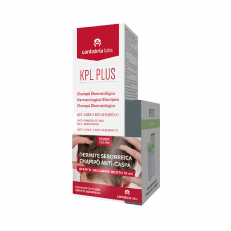 KPL Plus Shampooing Antipelliculaire 200 ml + KPL DS Gel Crème Visage 10 ml