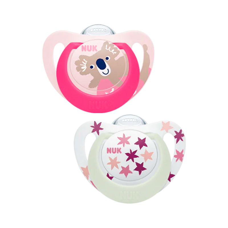 Nuk Chupete Star Day & Night Silicona 6-18m