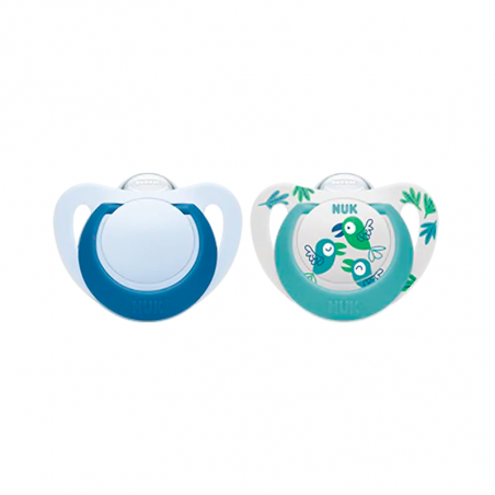 Nuk Pacifier Star Silicone 6-18m