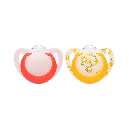 Nuk Pacifier Star Silicone 18-36m