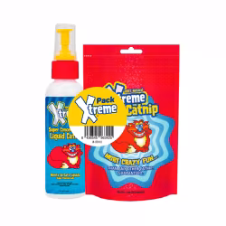 X-Treme Catnip 14.2g + X-Treme Catnip Spray 118ml Pack
