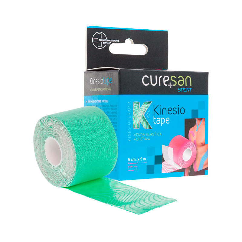 Curesan Sport Kinesio Tape Verde 5x5cm