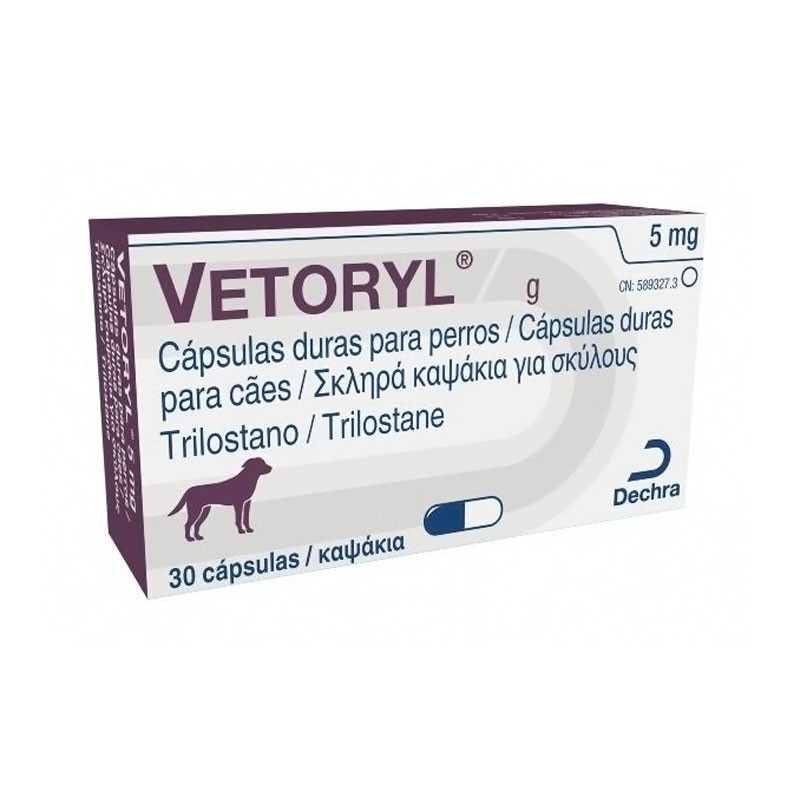 Vetoryl 5mg 30 cápsulas