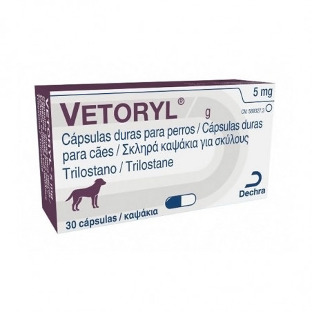 Vetoryl 5mg 30 capsules
