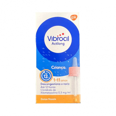 Vibrocil Actilong Child Nasal Drops 10ml