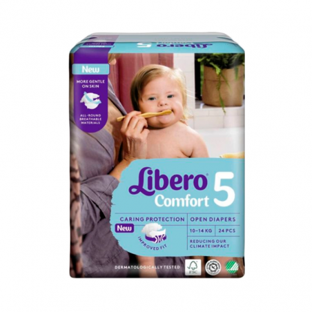 Libero Comfort 5 24 Diapers Pack 8 units