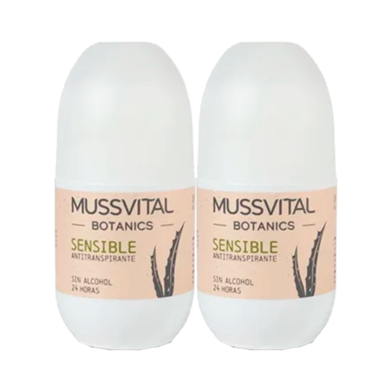 Mussvital Sensible Botanics Deodorant 2x75ml