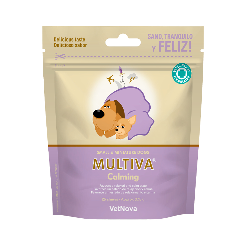 Multiva Calming Dogs Small & Miniature 25 comprimés à croquer