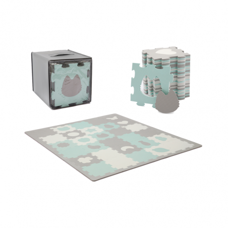 Kinderkraft Tapete Luno Shapes Menta Kinderkraft Tapete Luno Shapes Menta