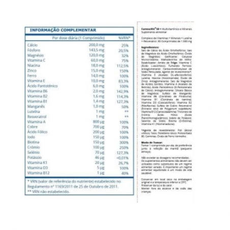 FarmozVit 50+ 30 comprimidos
