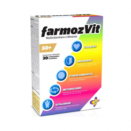 FarmozVit 50+ 30 comprimés FarmozVit 50+ 30 comprimés