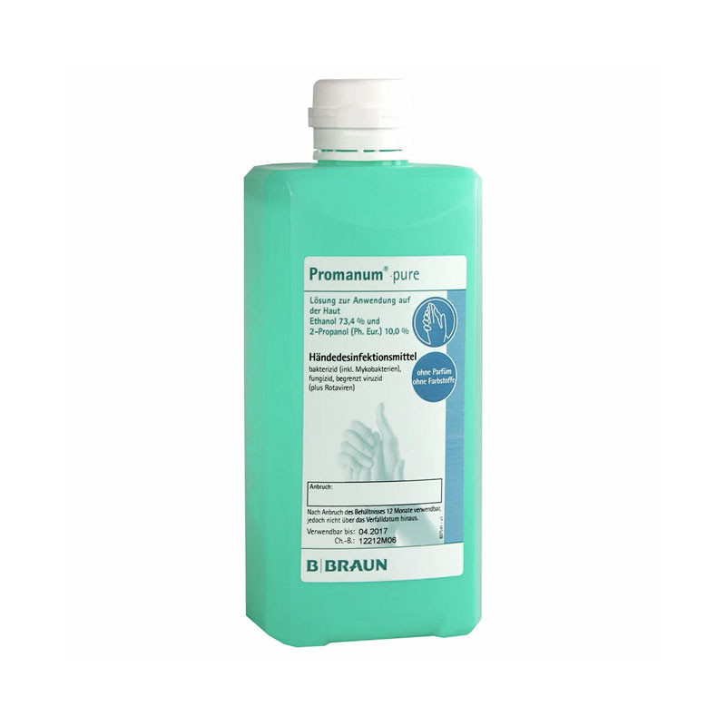BBraun Promanum Pure Solução Cutânea S/ Perfume 500ml