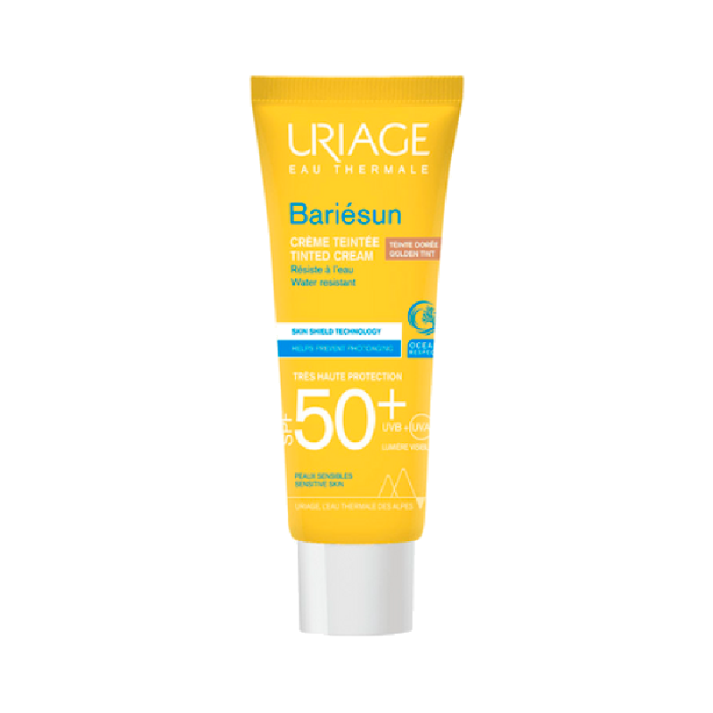 Uriage Bariésun Crema con Color Dorado SPF50+ 50ml
