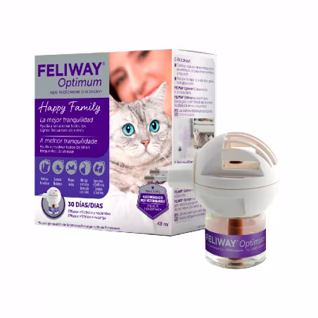 Feliway Optimum Happy Family Difusor + Recambio 48ml
