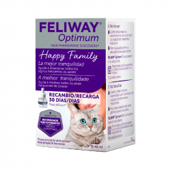 Feliway Optimum Happy Family Recambio 48ml