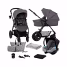 Kinderkraft Xmoov Poussette Trio Gris Foncé