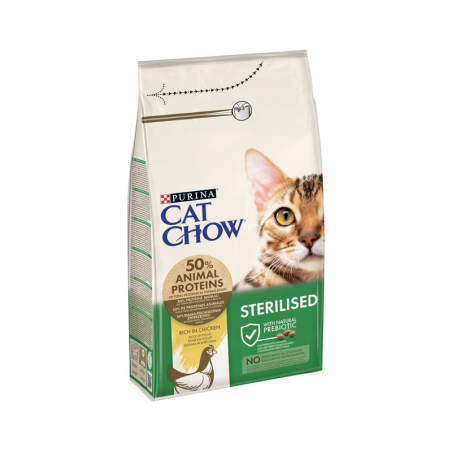 Cat Chow Adulte Poulet Stérilisé 1.5kg