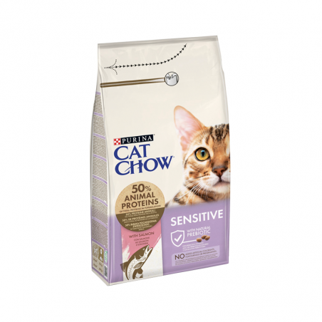 Cat Chow Sensitive Salmón 1,5kg