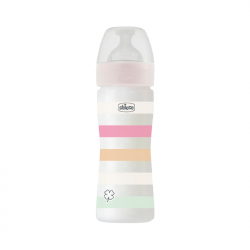 Chicco Well-Being Biberão Fluxo Médio 2m+ 250ml Branco