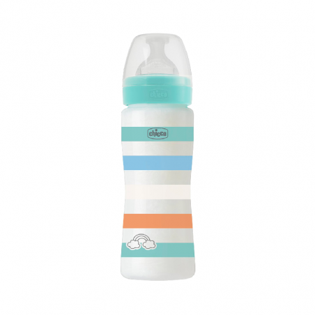 Chicco Well-Being Bottle Medium Flow Blue 330ml