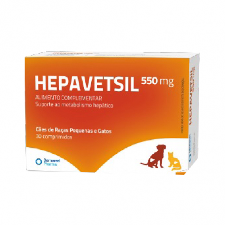 Hepavetsil 550mg 30 comprimidos