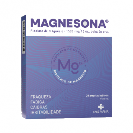 Magnesona 1500mg/10ml 20 ampolas