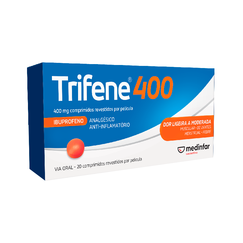 Trifene 400 20 pastillas recubiertas