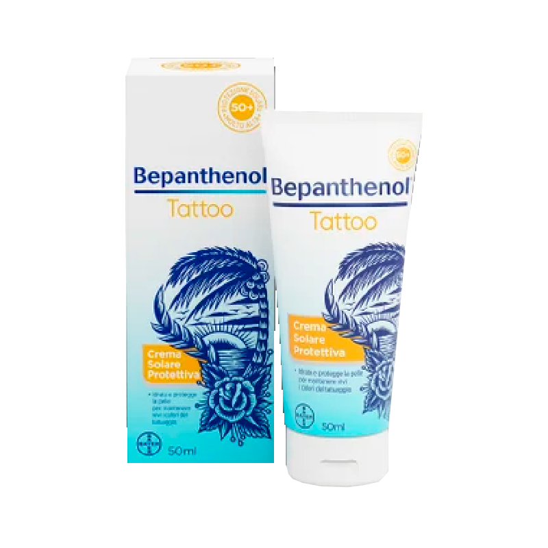 Bepanthen Tattoo Crema Protector Solar SPF50+ 50ml