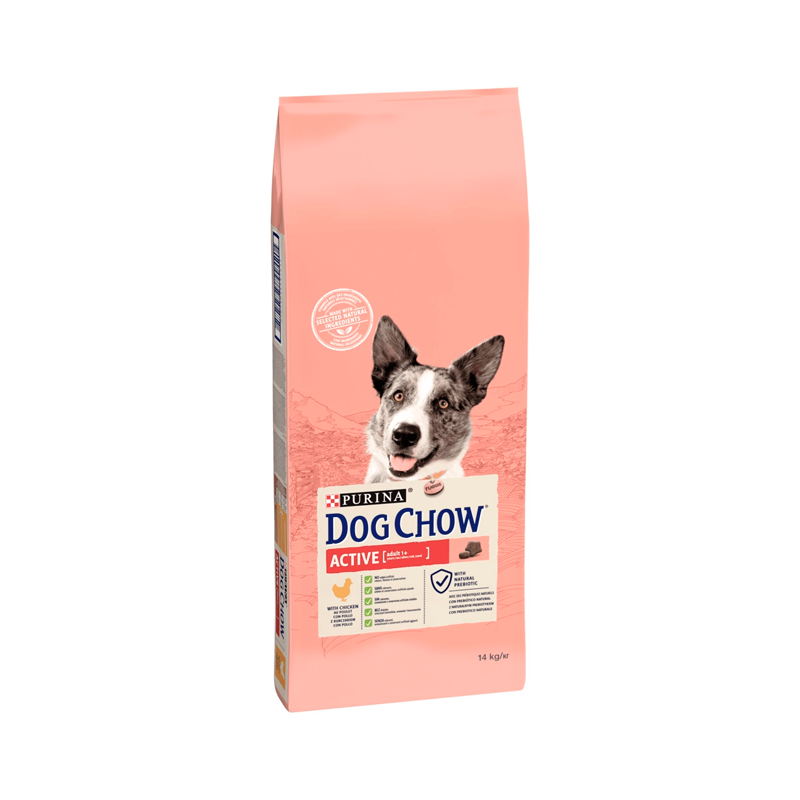 Dog Chow Adult Active Frango 14kg
