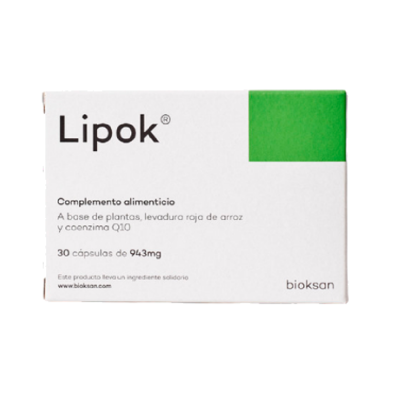 Lipok 30 cápsulas