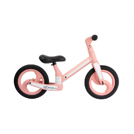 Bicicleta sin pedales plegable Kinderland rosa