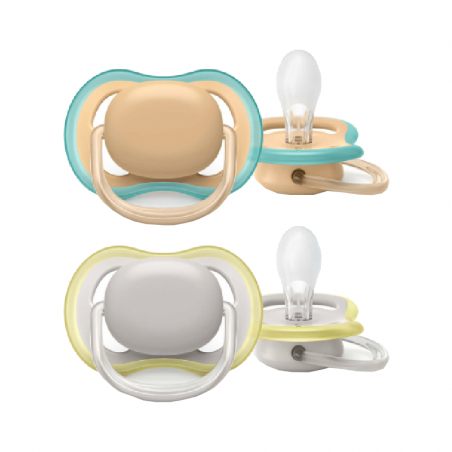 Philips Avent Sucette Ultra-Air Neutre 0-6m 2 pcs