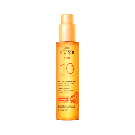 Nuxe Sun Huile Solaire Bronzante SPF10+ 150ml