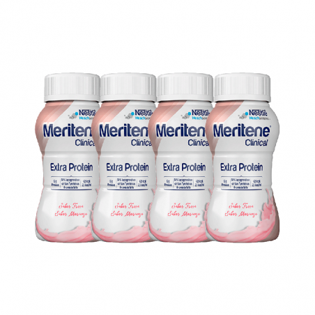 Nestlé Meritene Extra Protein Morango 4x200ml
