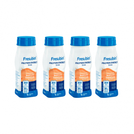 Fresubin Protein Energy Drink Tropical Fruits 4x200ml