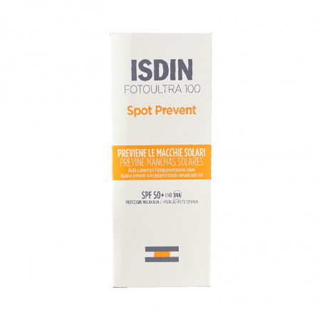 Isdin FotoUltra 100 Fluido Spot Prevent Fusion SPF50+ 50ml Isdin FotoUltra 100 Fluido Spot Prevent Fusion SPF50+ 50ml