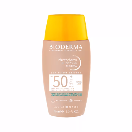 Bioderma Photoderm Nude Touch SPF50+ Claro 40ml