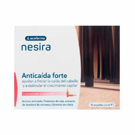 Acofarma Nesira Strong Hair Loss Ampoules 15x5ml
