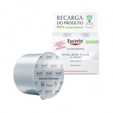 Eucerin Hyaluron-Filler Día Piel Seca Recambio 50ml
