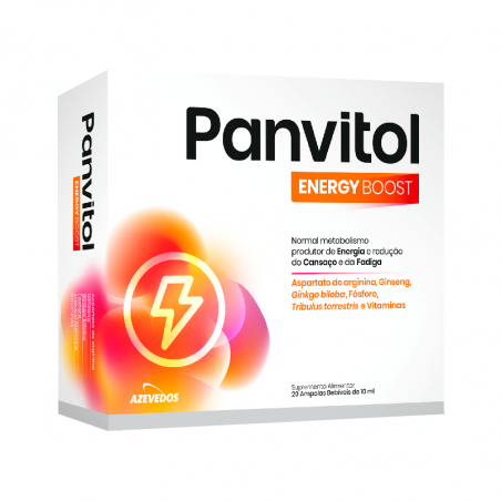Panvitol Energy Boost 20 ampollas 10ml