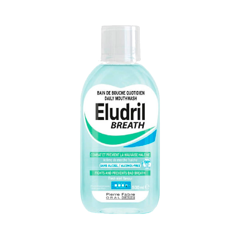 Eludril Breath Mouthwash 500ml